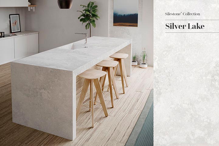 Sobre de cuarzo Silestone Silver Lake