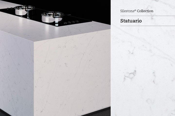 Sobre de cuarzo Silestone Statuario